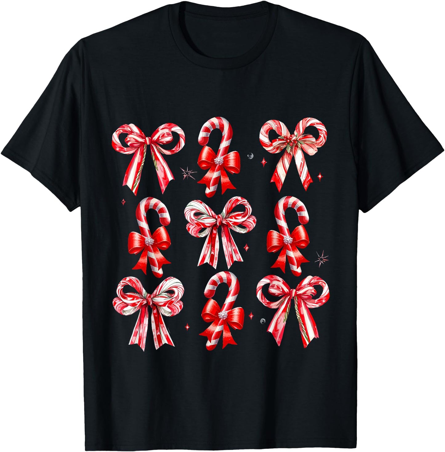 Christmas Candy Cane Santa Xmas Toddler Youth Women Men