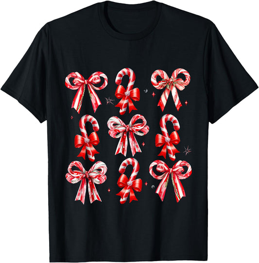 Christmas Candy Cane Santa Xmas Toddler Youth Women Men