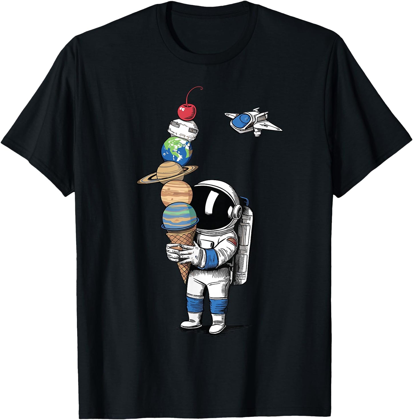 Astronaut Ice Cream Planets Space Boys Girls Astronaut