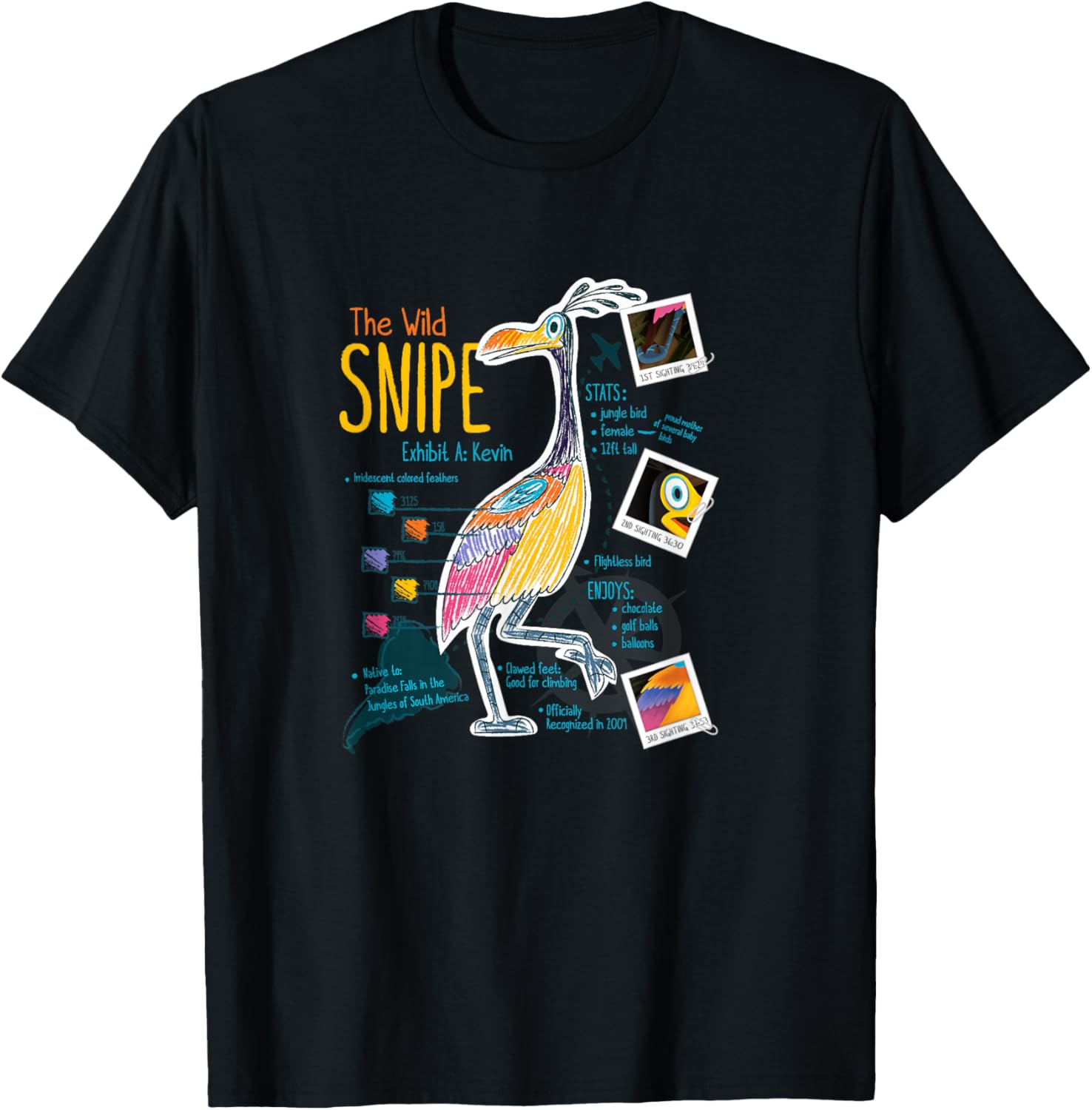 Disney and Pixar\u2019s Up Kevin The Wild Snipe