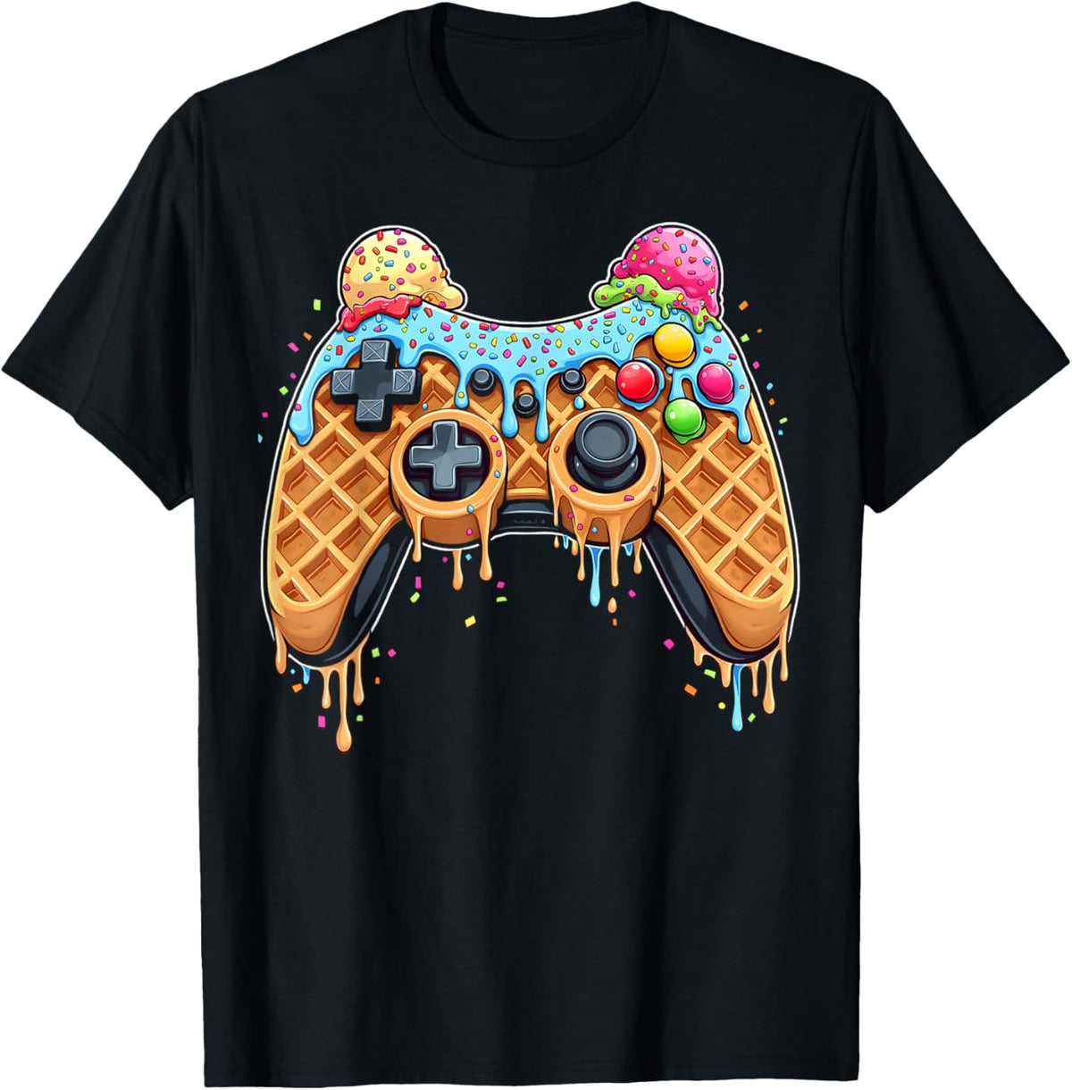 Video Game Controller Drip Gamer Ice Cream Waffle Controller – Mernea