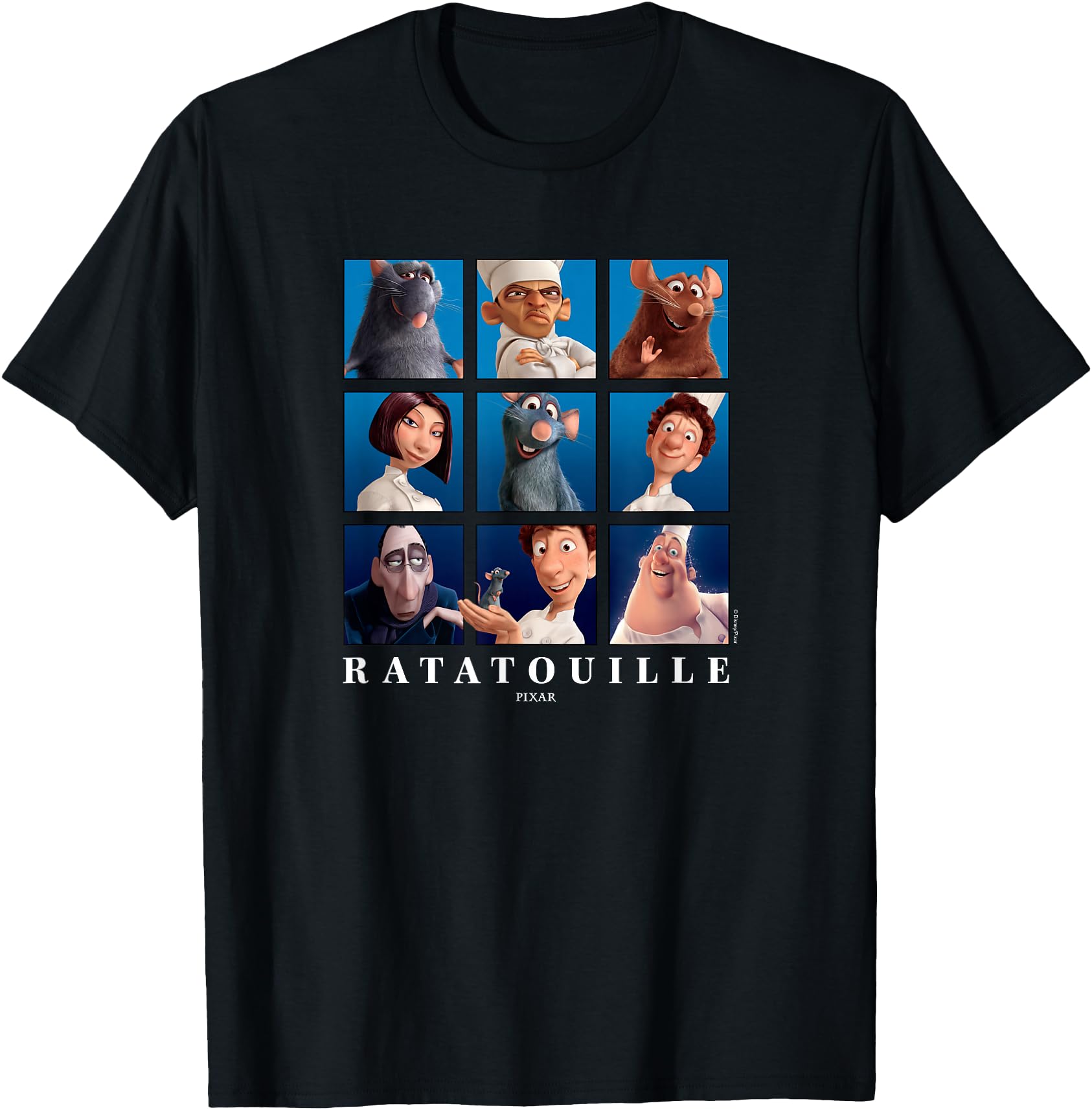 Ratatouille - Character Grid