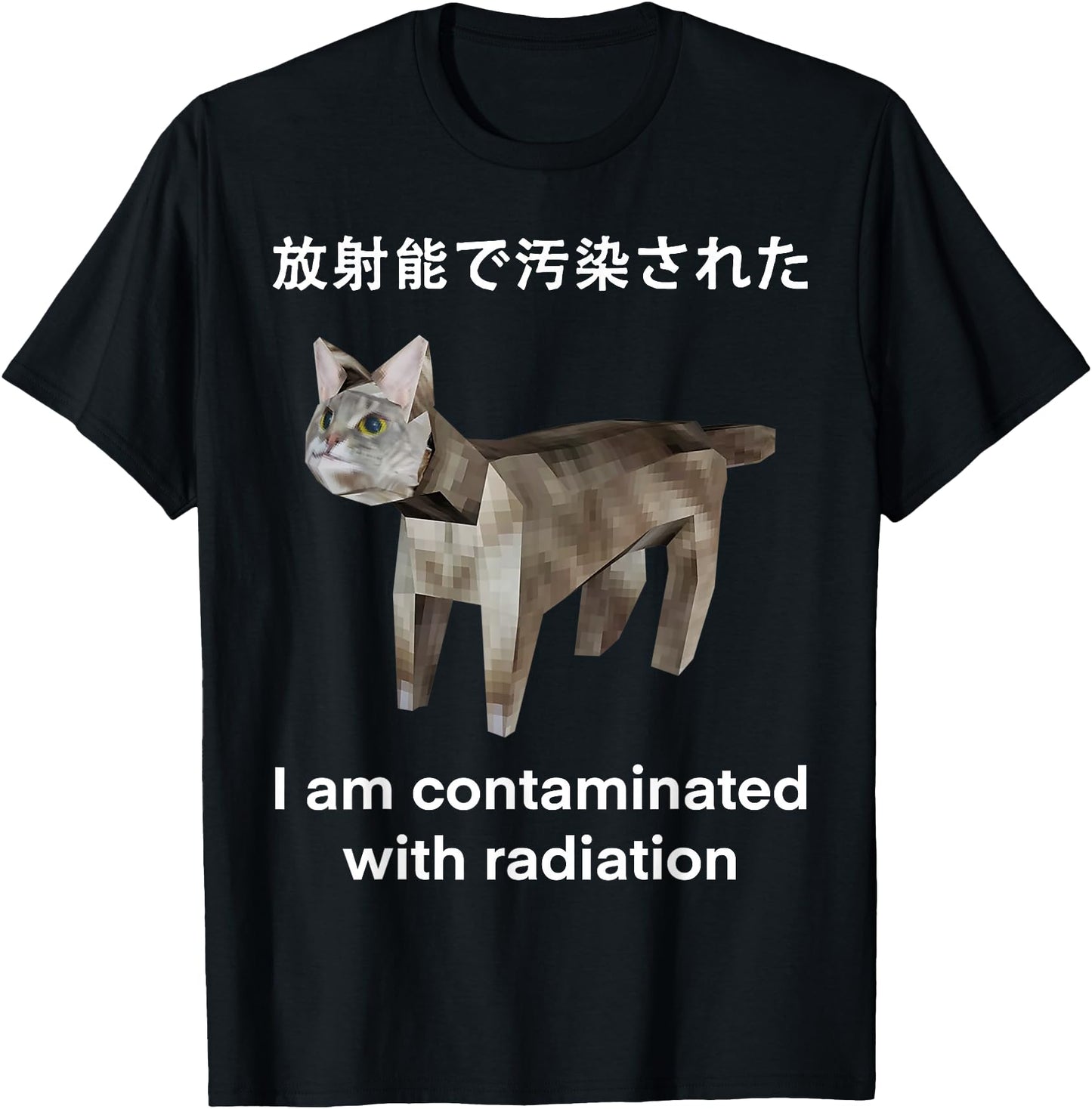 Cat I Am Contaminated With Radiation Japanese