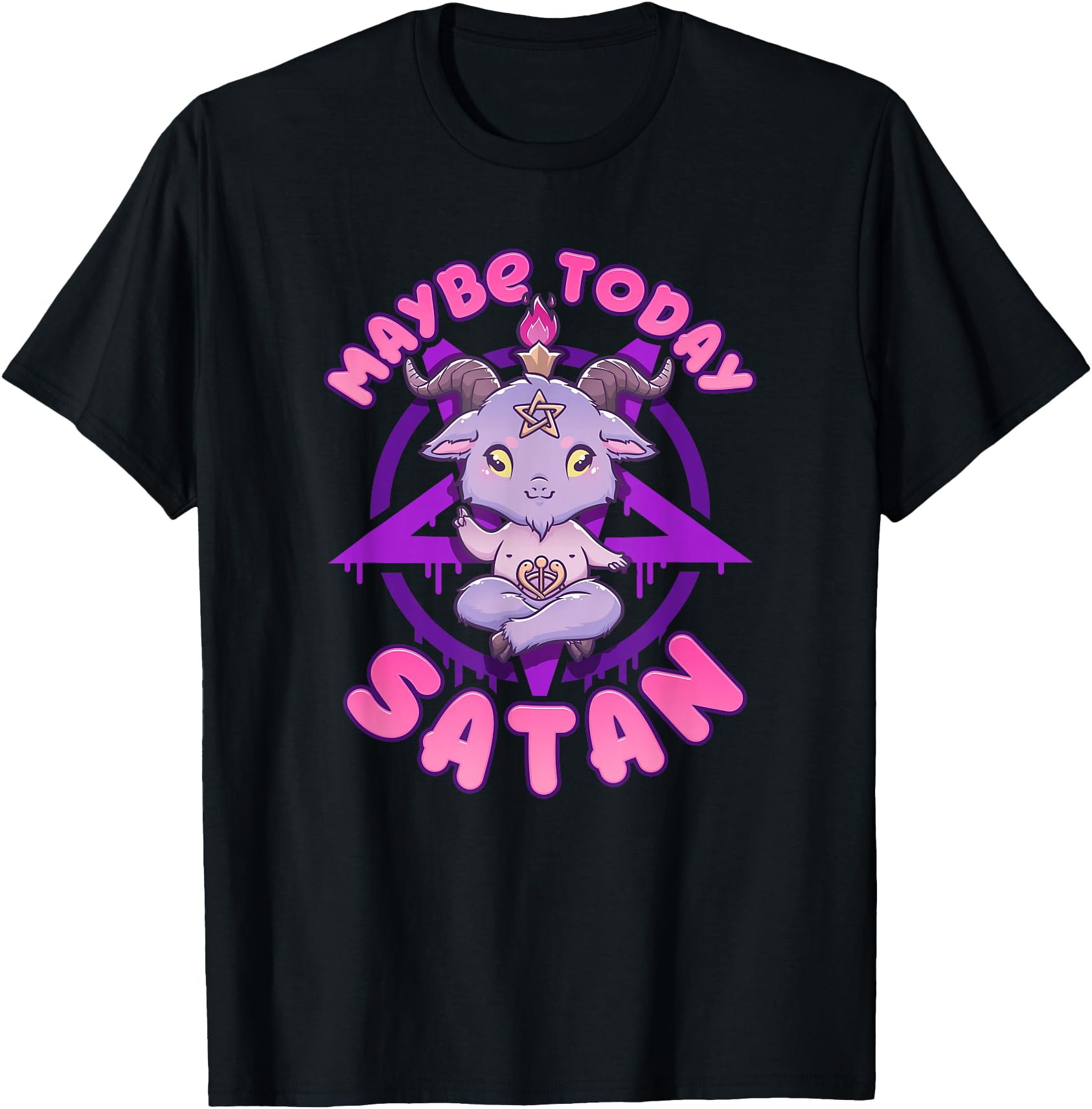Maybe Today Satan I Cute Kawaii Anime Baphomet