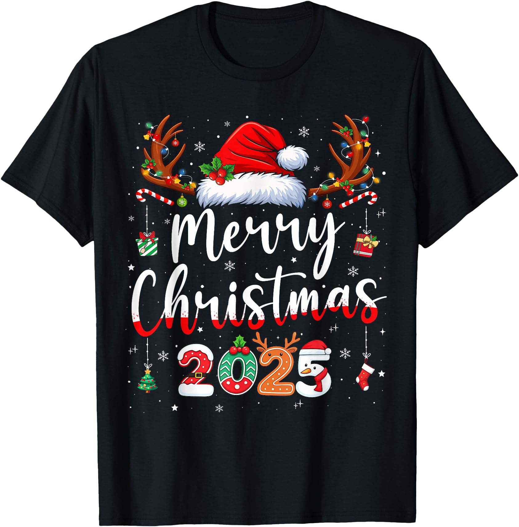 Merry Christmas 2025 Family Matching Christmas Pajamas Xmas