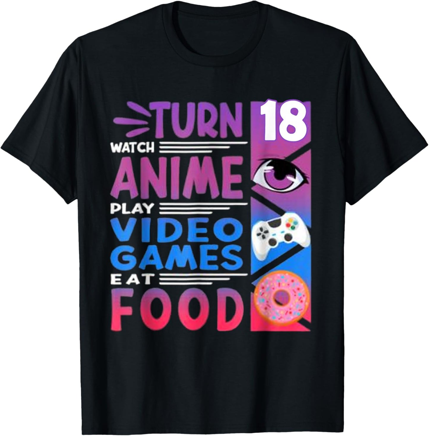 18th Birthday Anime Gamer Food