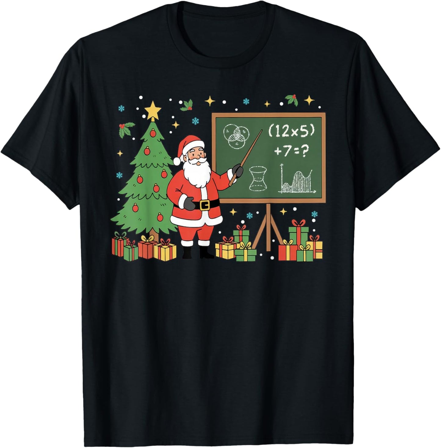 67 Teacher Santa Christmas Six Seven Meme Math Teacher Xmas