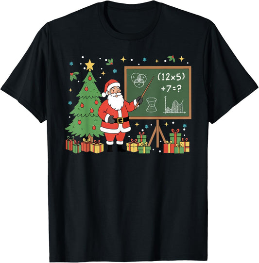 67 Teacher Santa Christmas Six Seven Meme Math Teacher Xmas