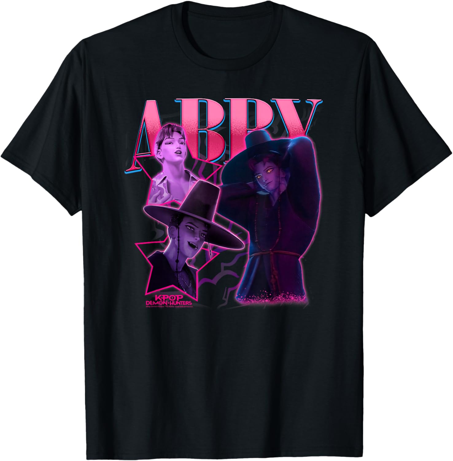 Kpop Demon Hunters Halloween Abby Showcase Y2K Style Poster