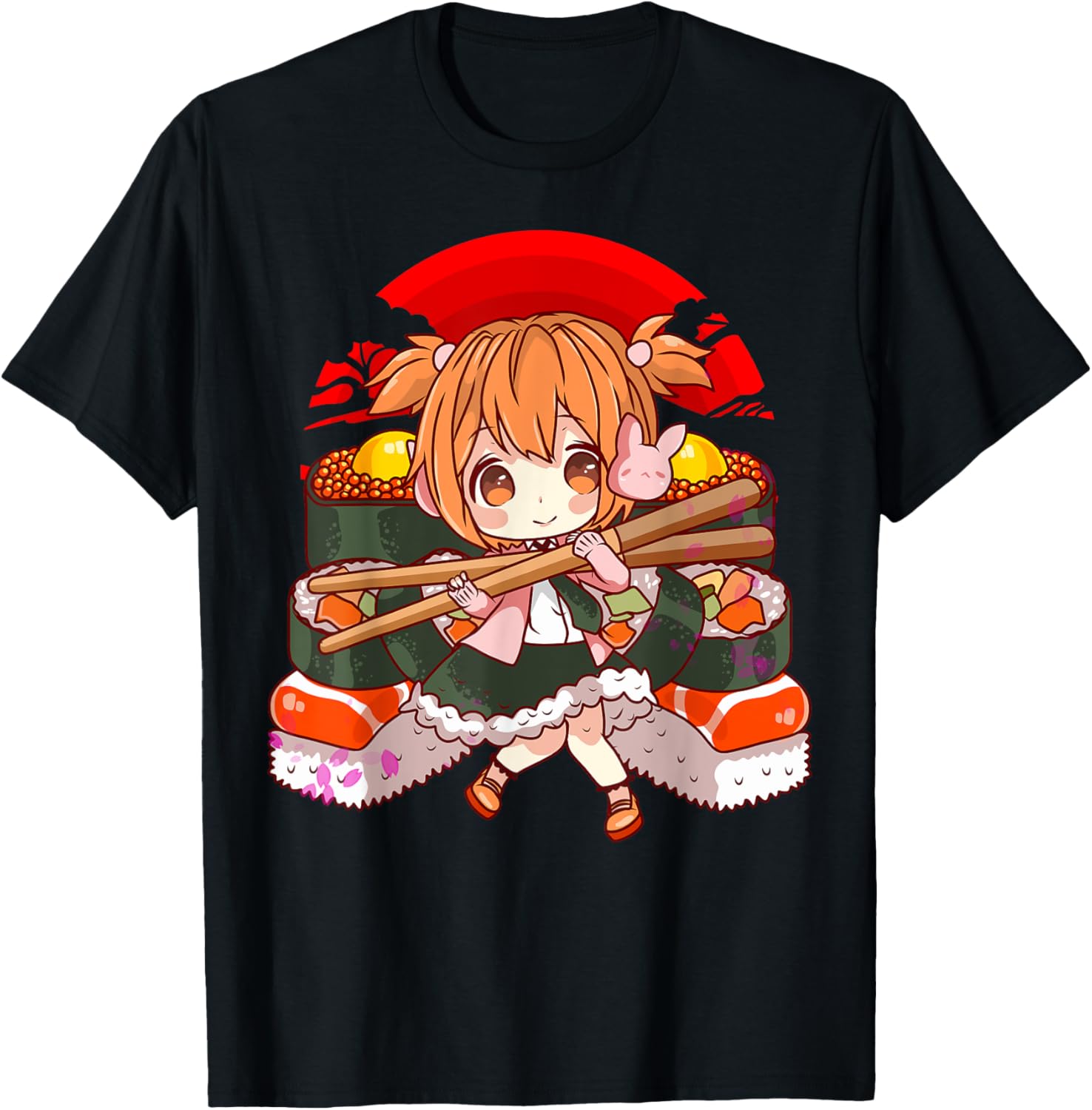 Cute Kawaii Chibi Anime Sushi Girl Anime Teen