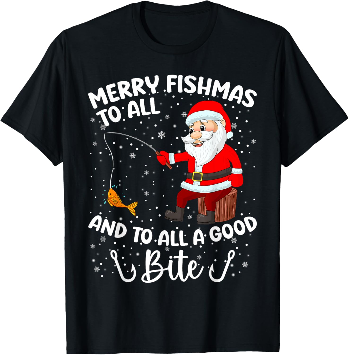 Merry Fishmas To All And To All A Good Bite Fishing Xmas