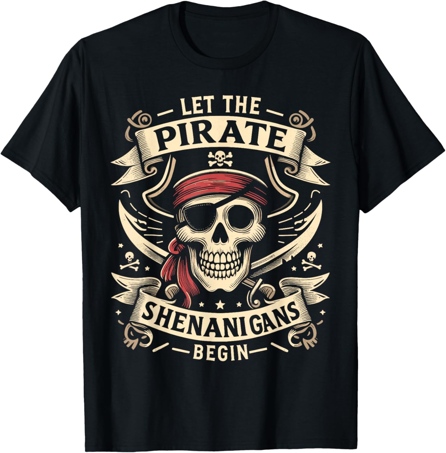Halloween Skull Let The Pirate Shenanigans Begin