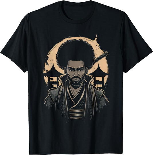 Afro Samurai Japanese Style Bushido Katana African Warrior