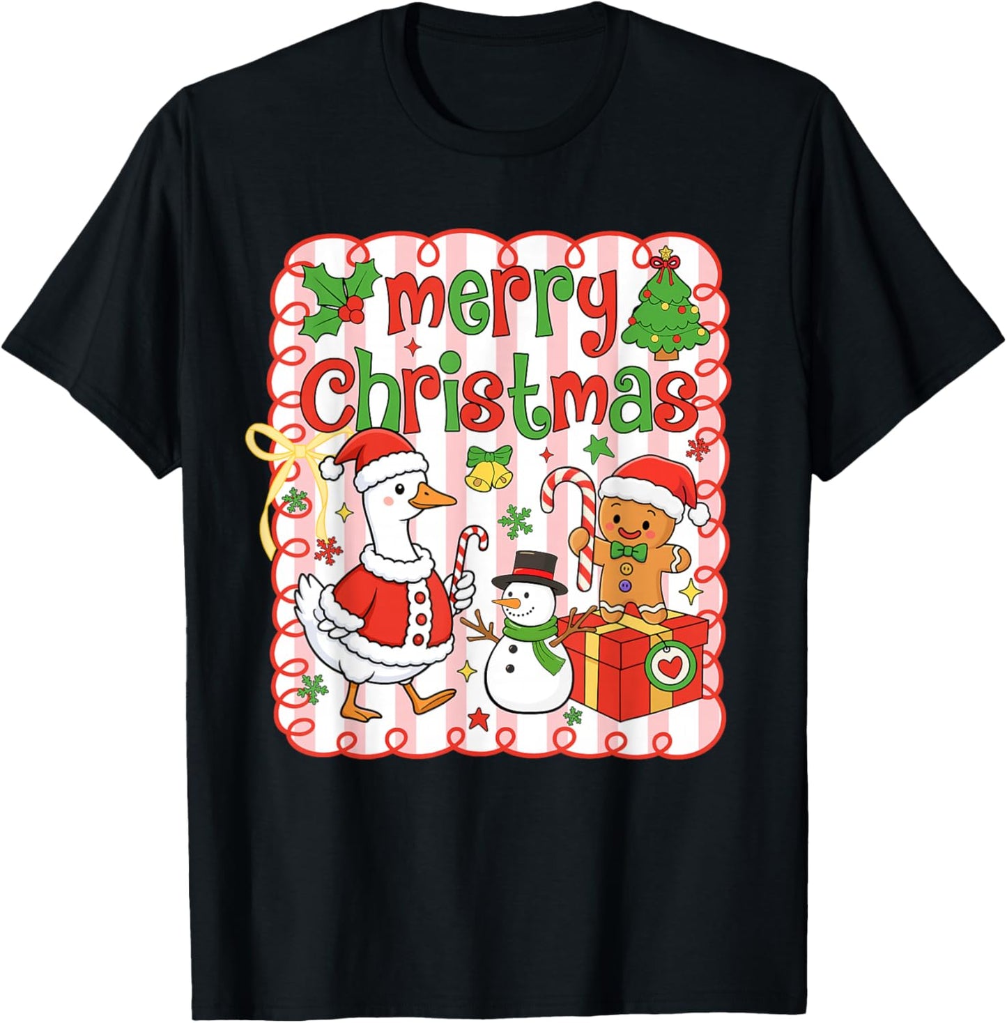 Merry Christmas Funny Merry Goosemas Christmas Silly Goose