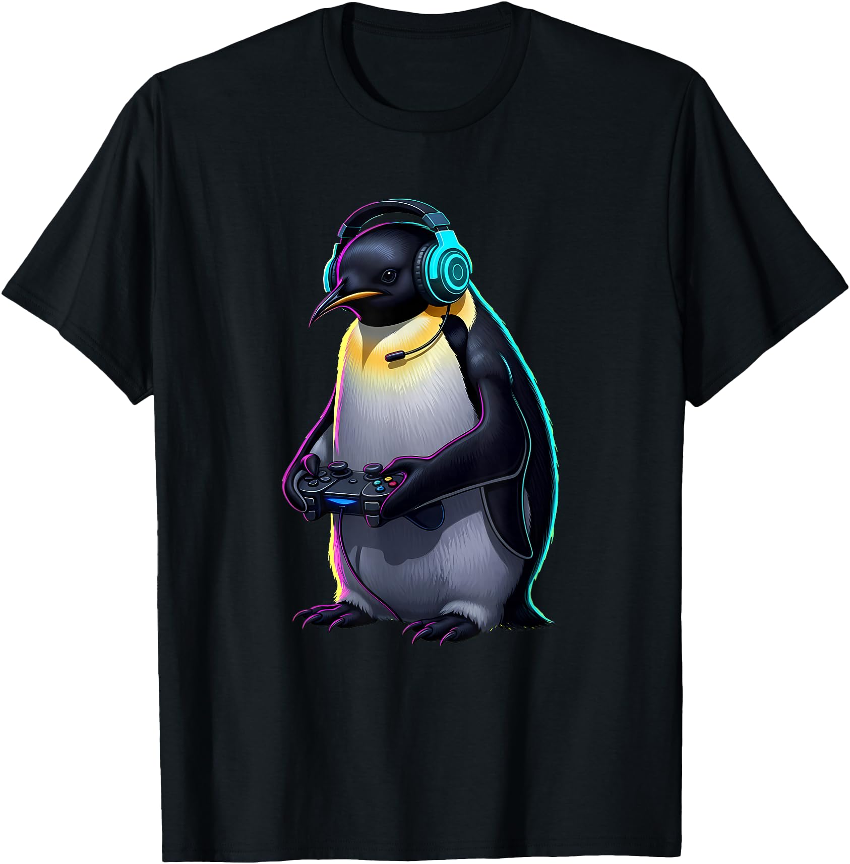 Penguin Gaming Animal Video Games Funny Penguin