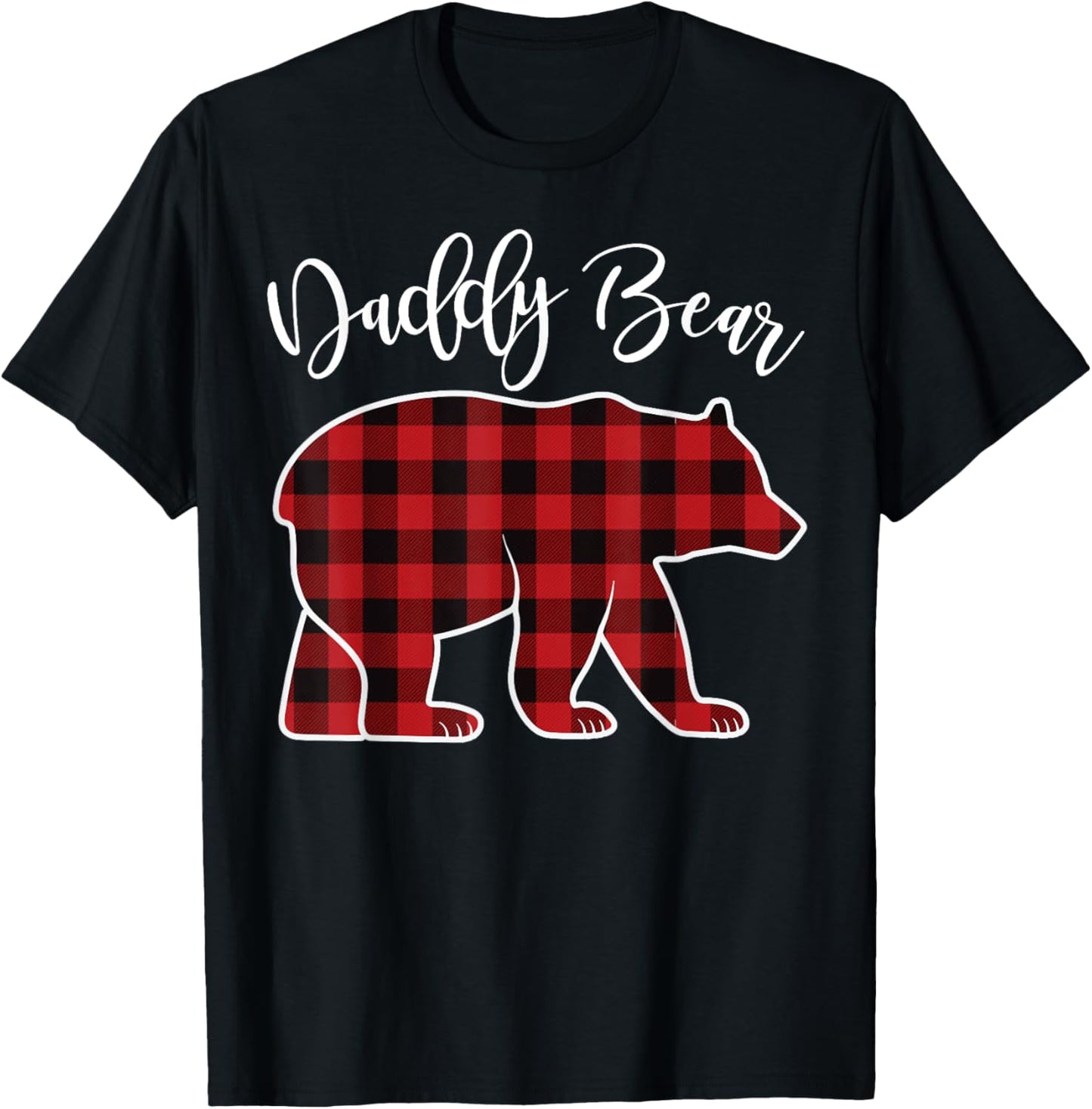Daddy Dad Bear Pajama Red Buffalo Xmas Family Christmas