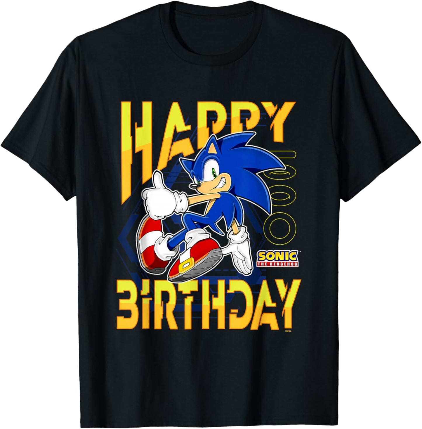 Sonic The Hedgehog Birthday Happy Birthday Thumbs Up Logo