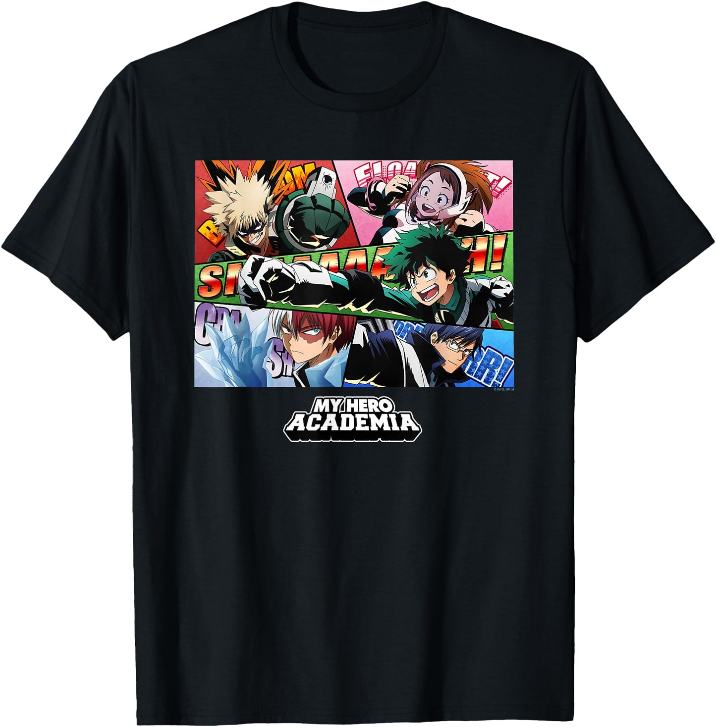 My Hero Academia Class 1-A Group Panels Anime