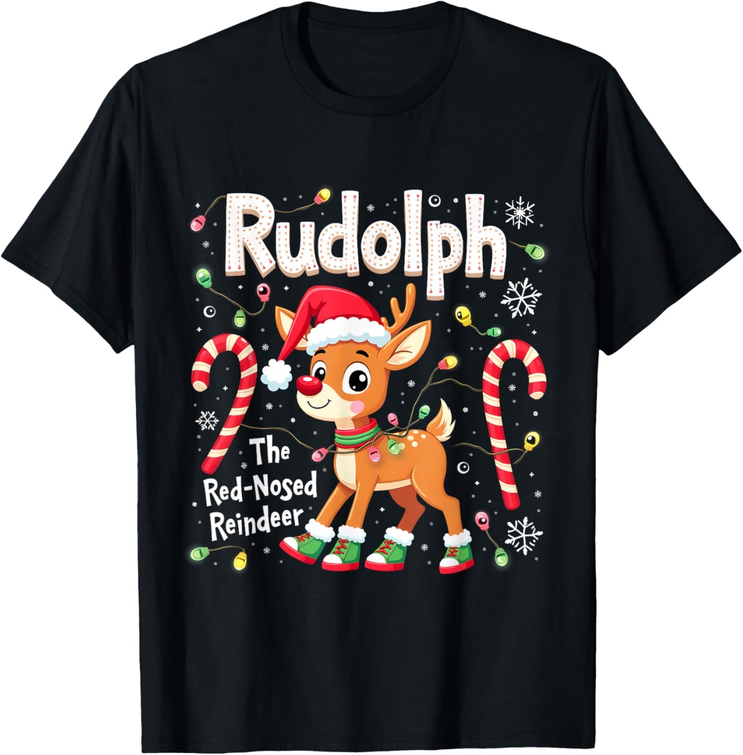 Cute Rudolph The Red Nosed Reindeer Matching Xmas Gifts