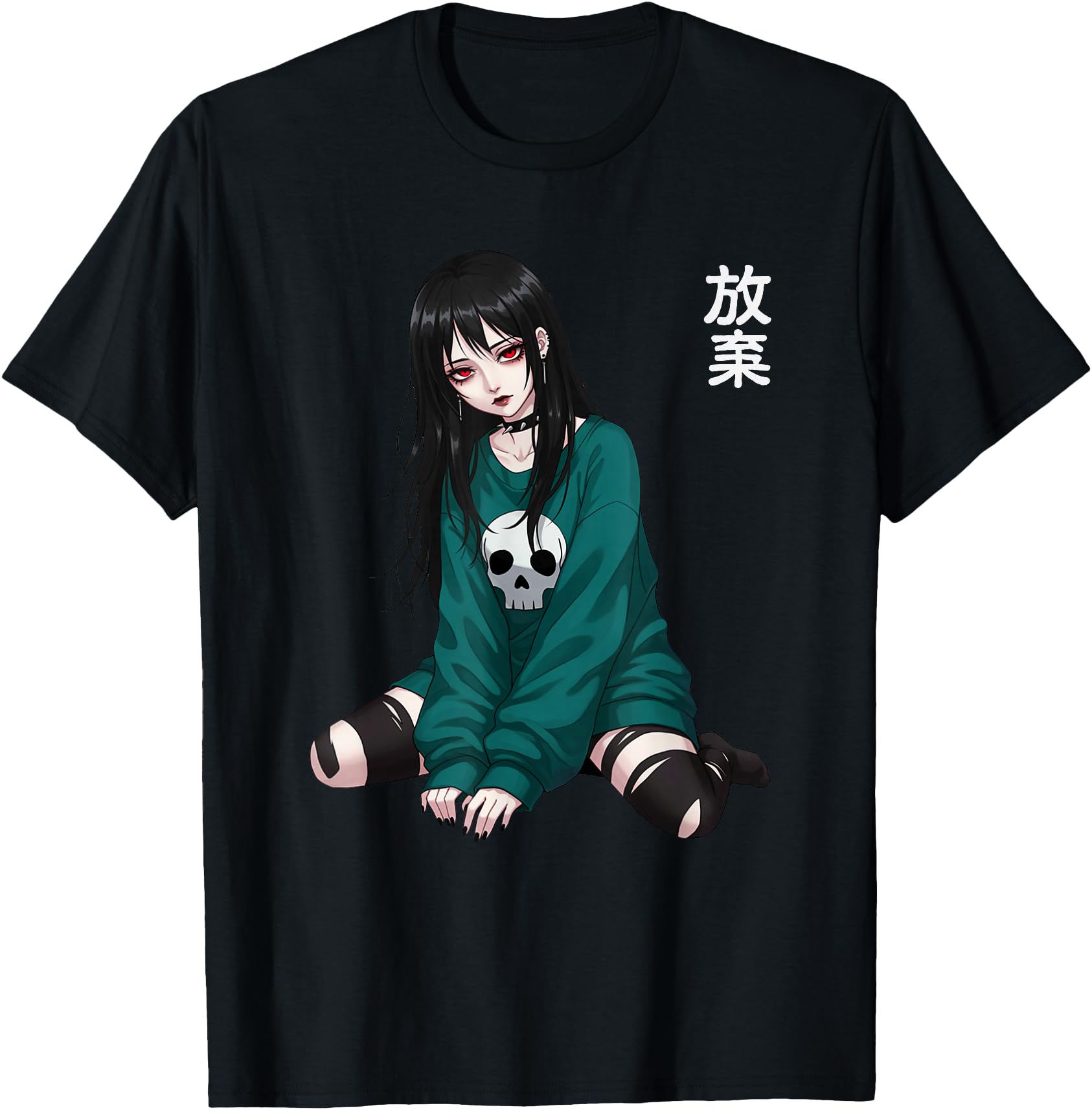 Aesthetic Gothic Anime Horror Girl Waifu Japanese