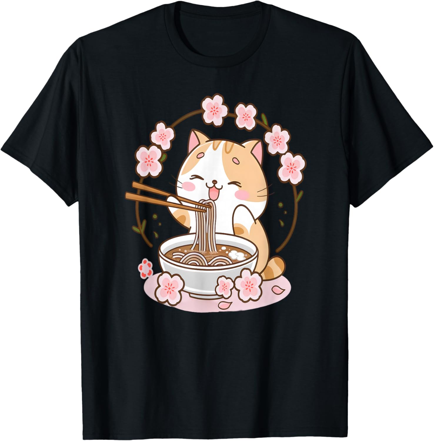 Ramen Cat Anime - Kawaii Clothes Otaku Clothing Manga
