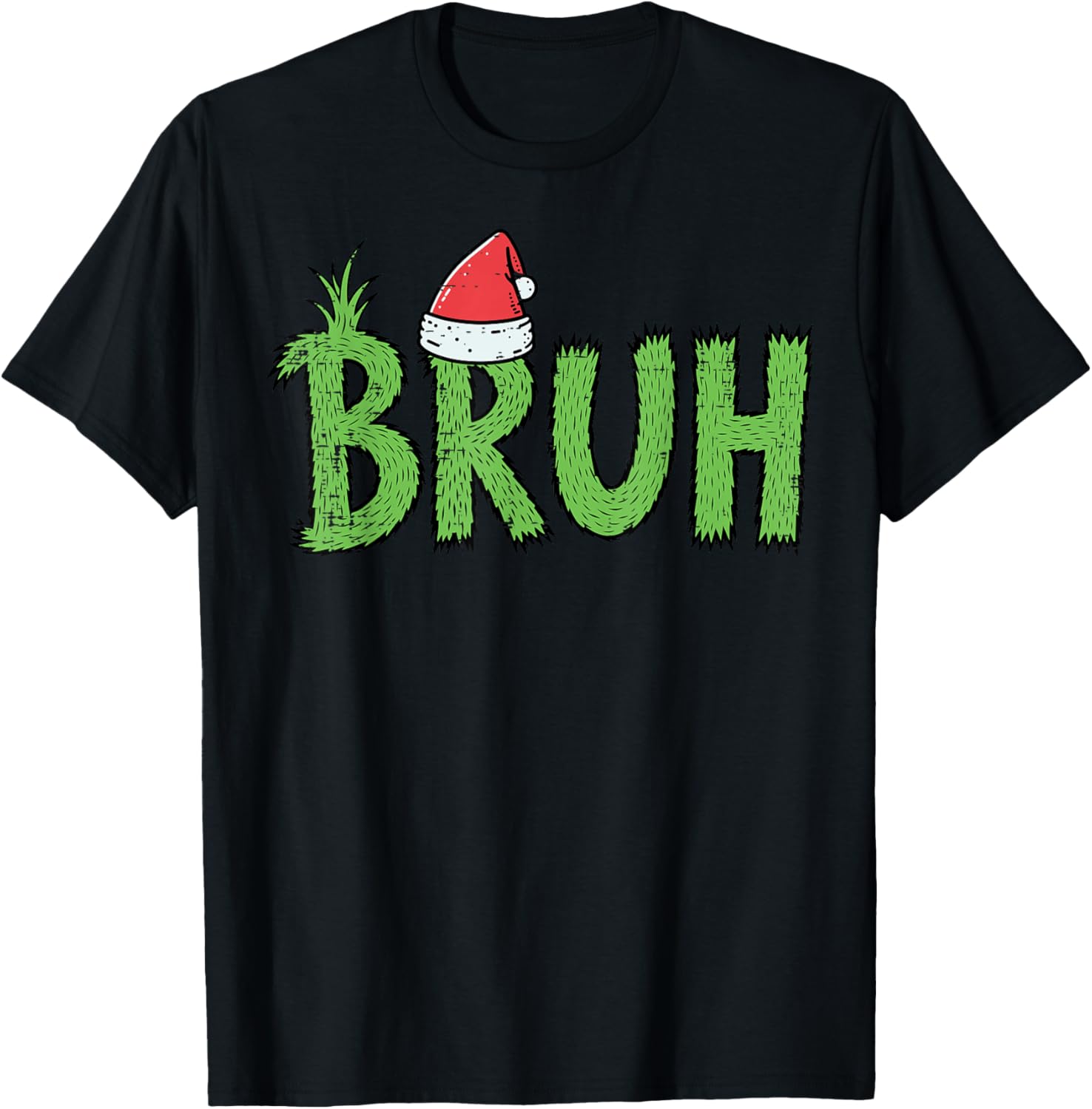 Christmas Bruh Santa Hat Funny Xmas Meme Humor Men Women Kid