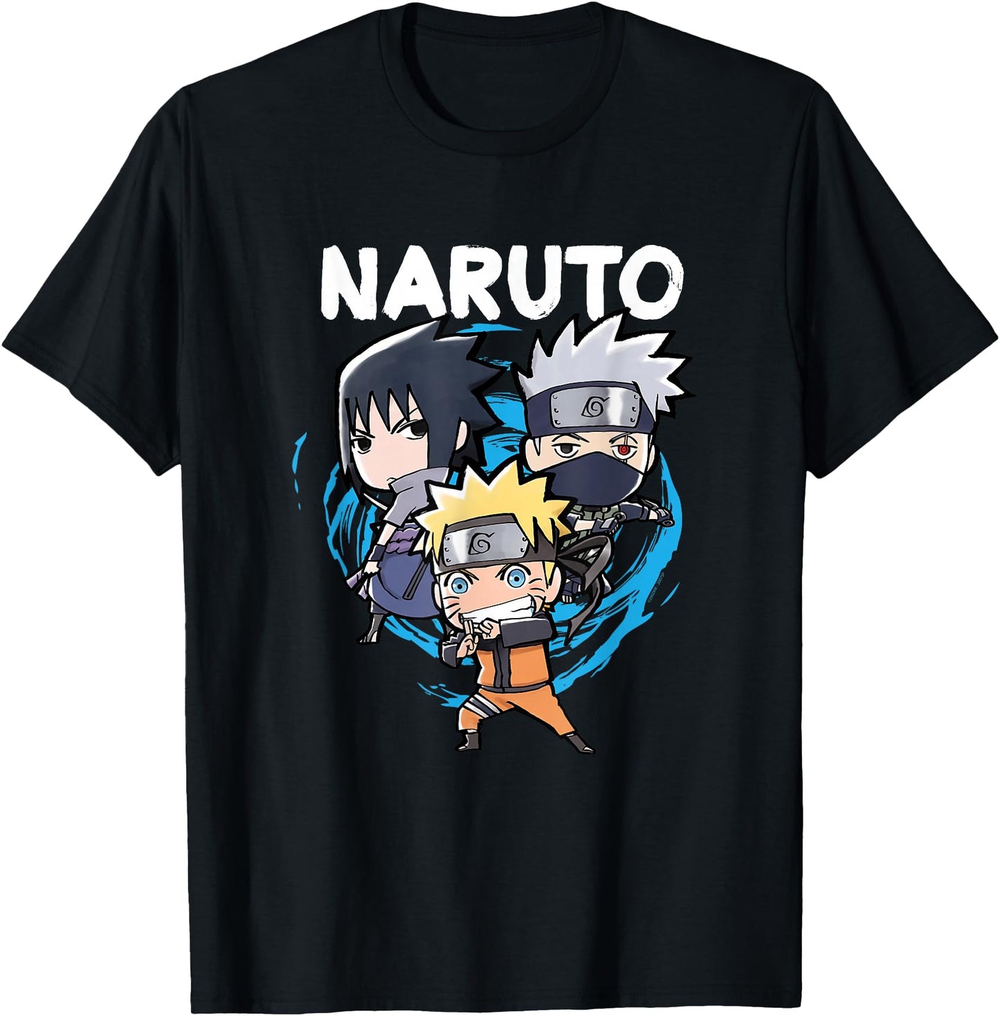 Naruto Shippuden Chibi Group Short Sleeve