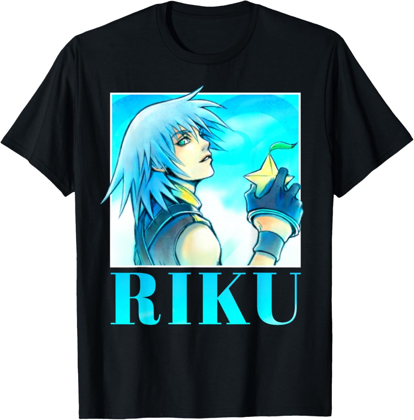 Disney Kingdom Hearts Riku Paopu Fruit Portrait T-Shirt
