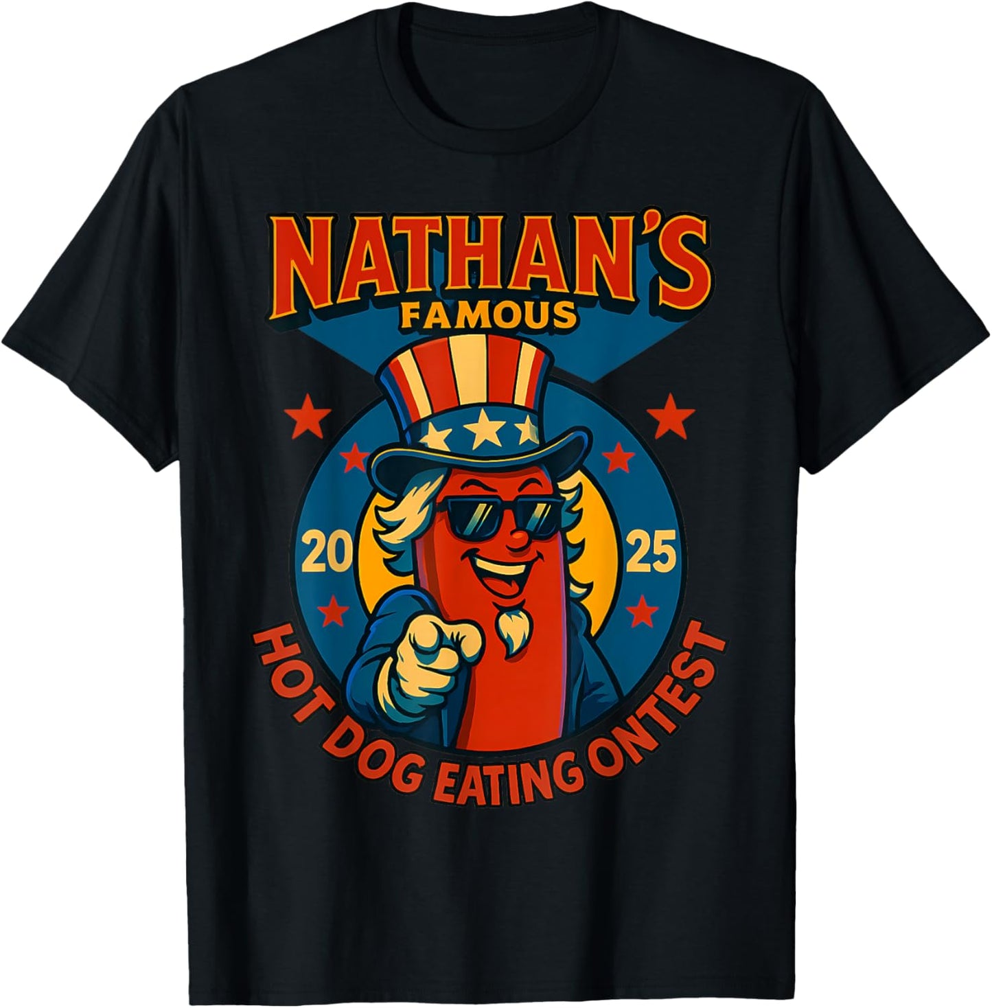 Funny Nathan\u2019s Famous Hot Dog Eating Contest 2025