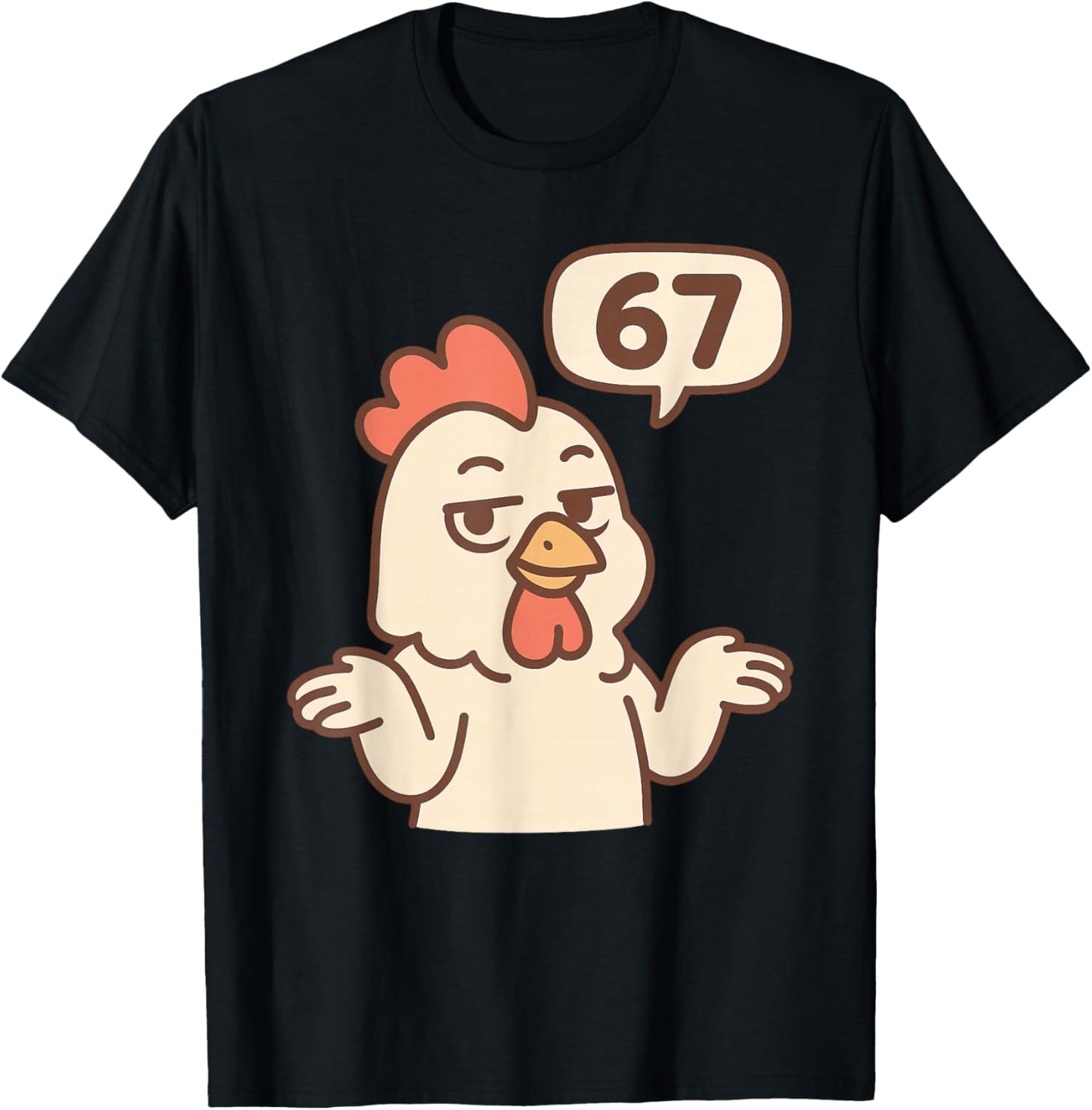 Chicken 67 Meme Six Seven Funny Gen Alpha