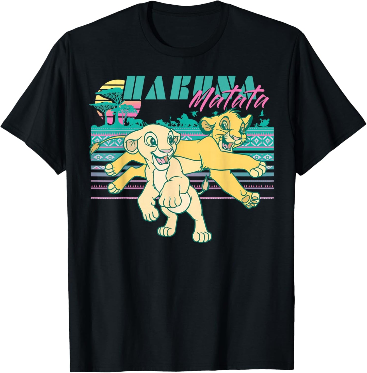 Disney Lion King Retro Simba & Nala 90s Hakuna Matata