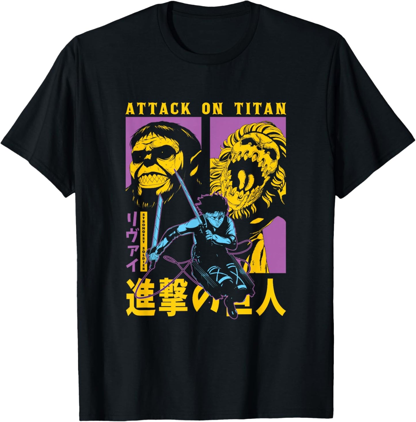 Attack on Titan Season 4 Split Titan Faces Attack Pose Anime