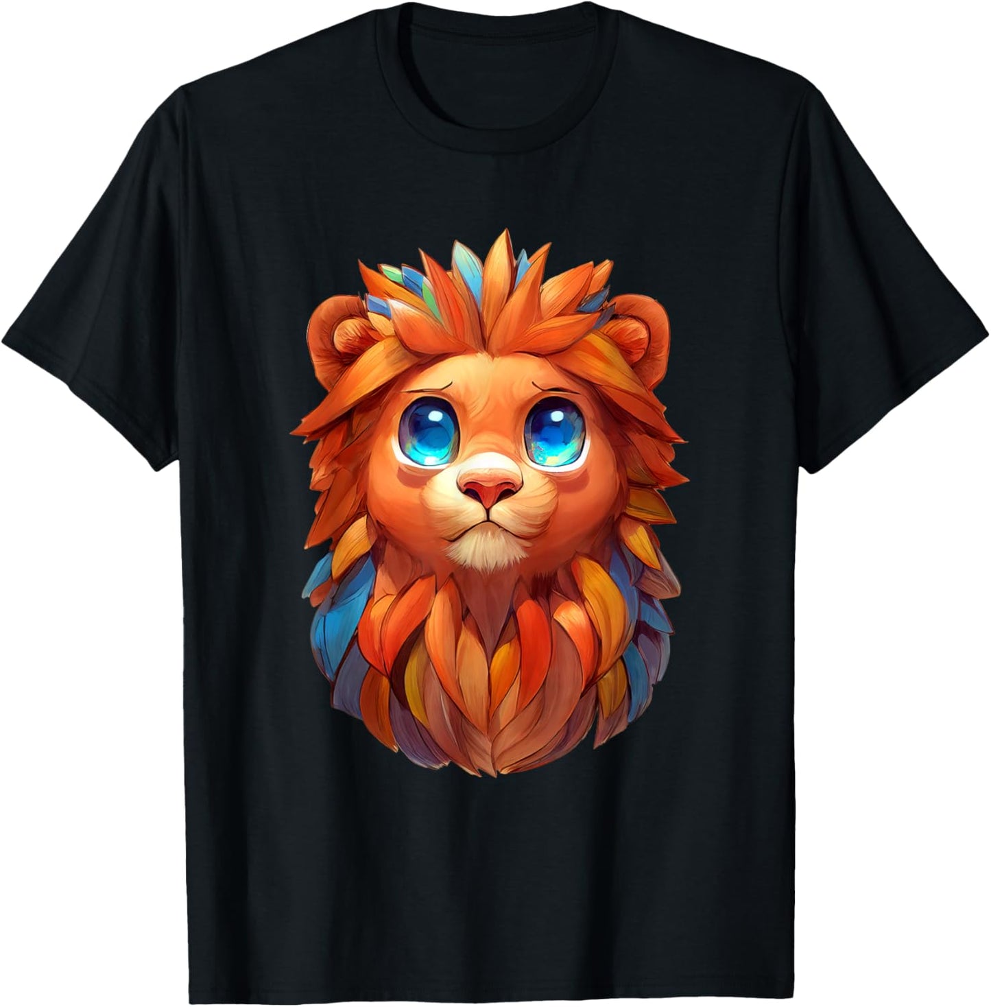 Cute Lion - King Of The Jungle - Chibi Lion