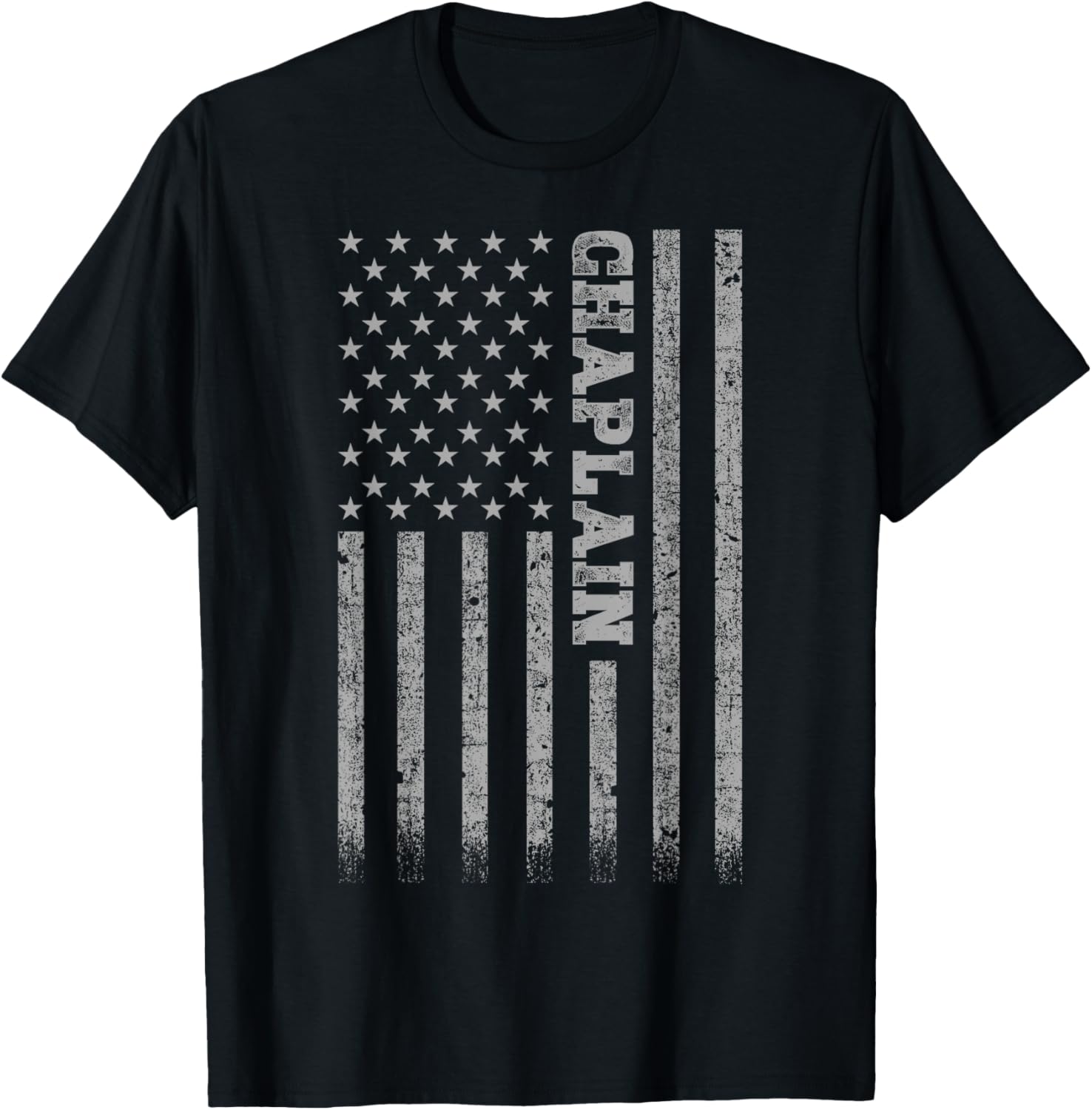 Chaplain American Flag T-Shirt