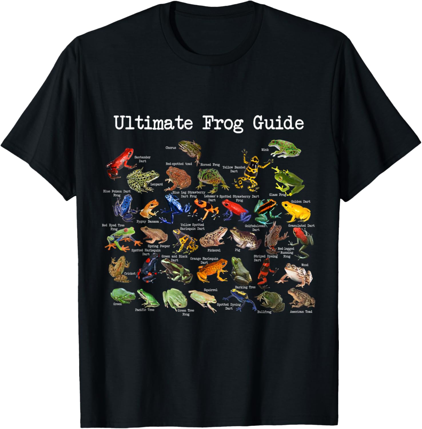 Ultimate Frog Guide Funny Frog Lover Frog Owner T-Shirt – Mernea