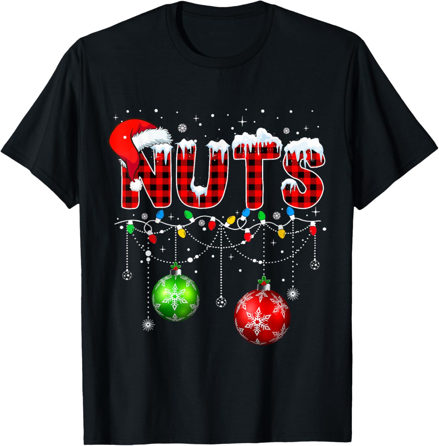 Chestnuts Matching Family Funny Chest Nuts Christmas Couples T-Shirt