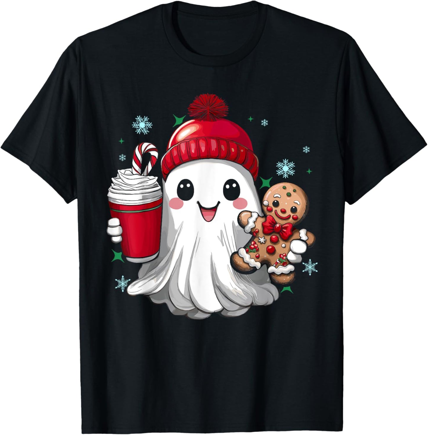 Cute Christmas Ghost Boujee Merry Christmas Gifts Women Kids