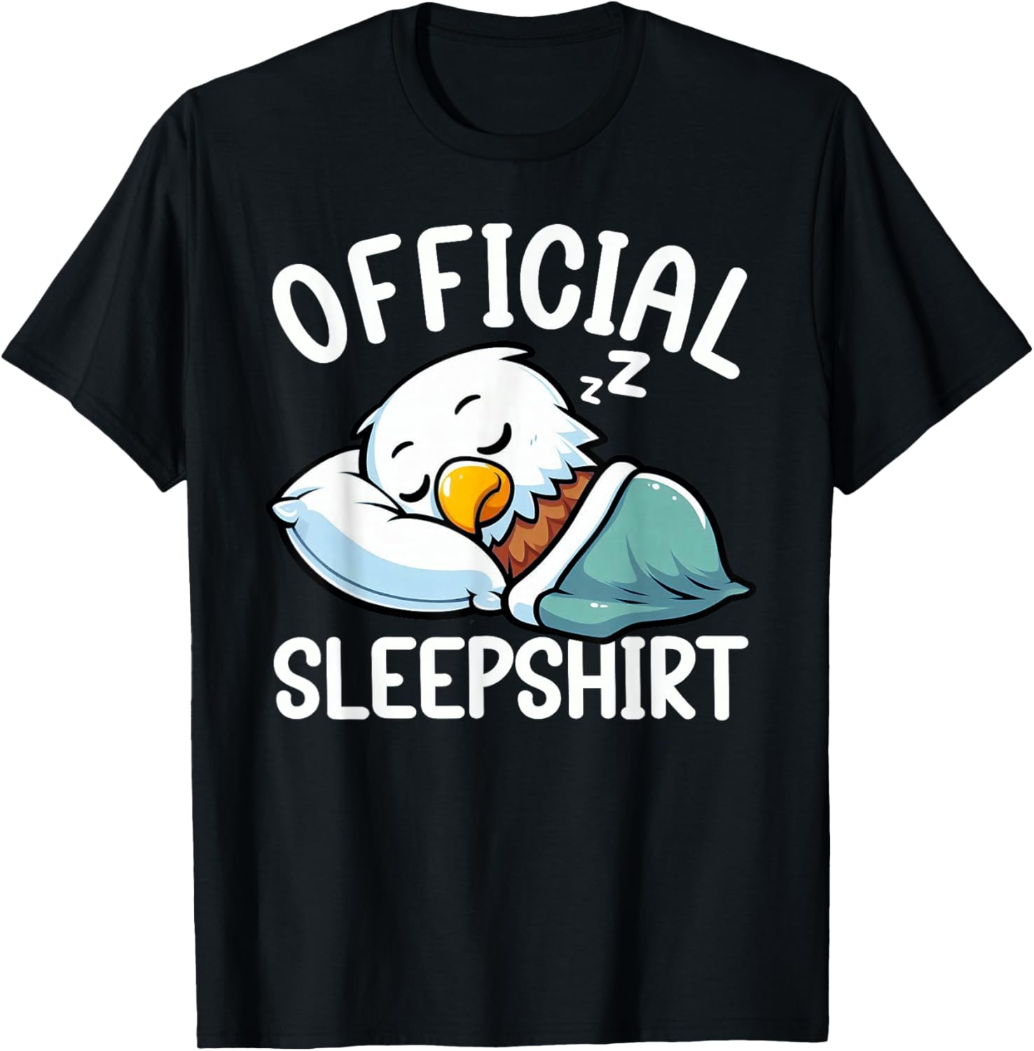 Official Sleepshirt Eagle Funny Cute Sleep Lover Pajamas