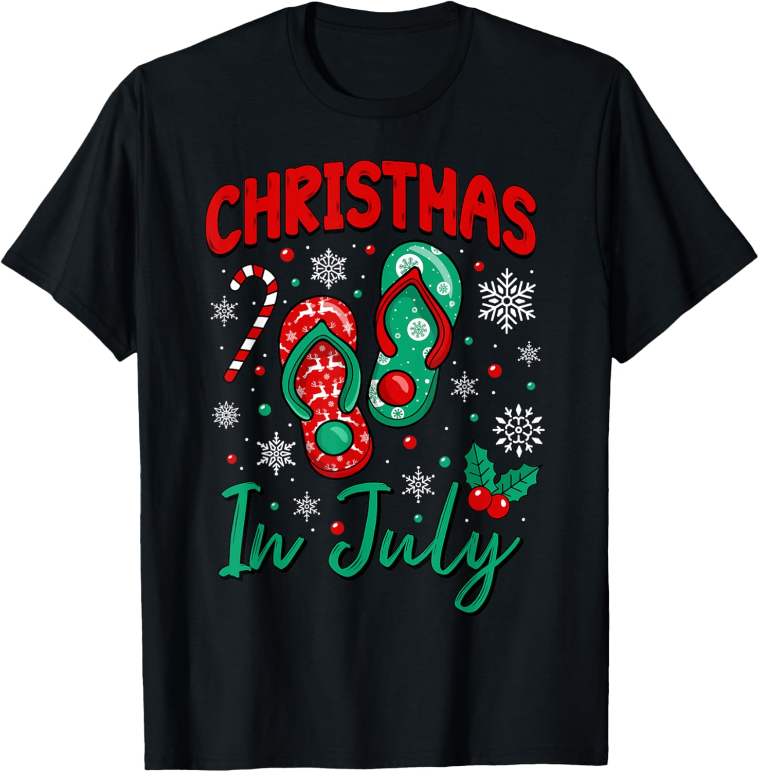 Christmas In July Men Women Kids Summer Vacation Beach Xmas