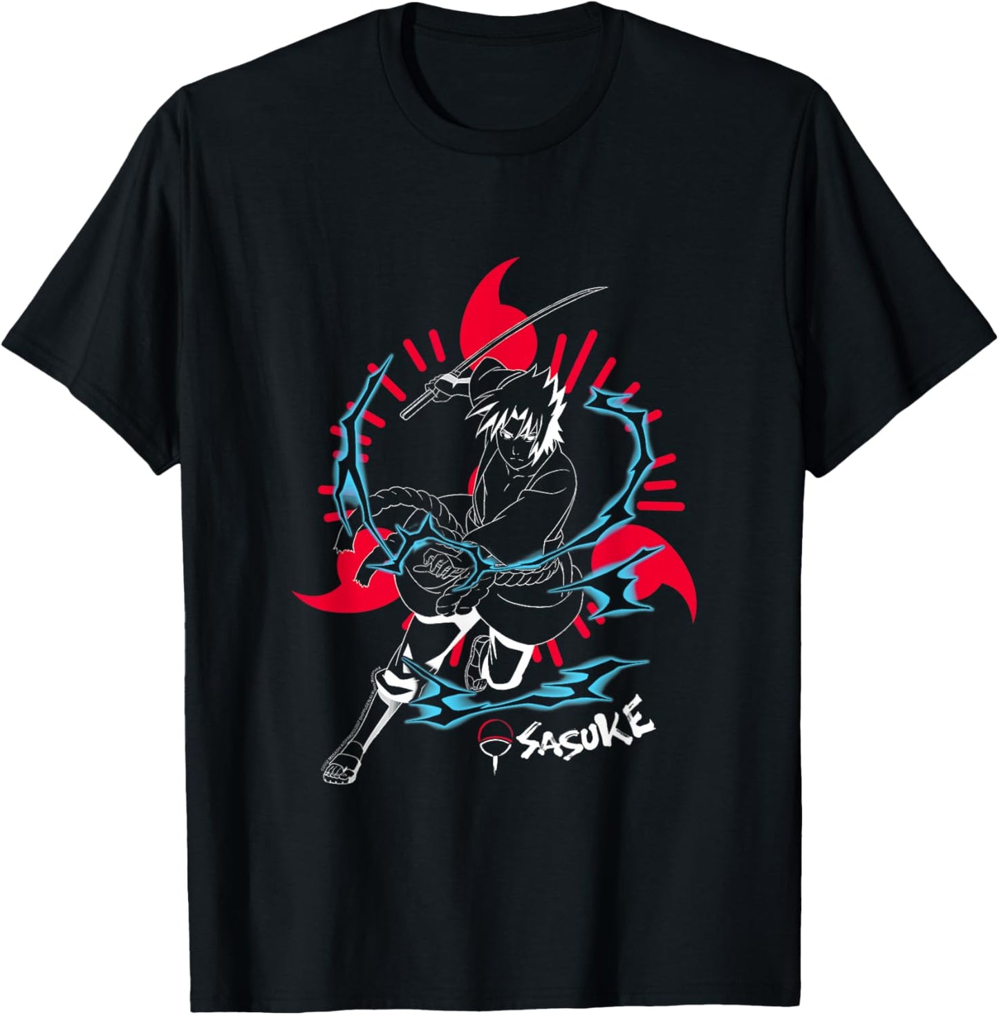 Naruto Shippuden Sasuke Inverted with Sharingan Anime