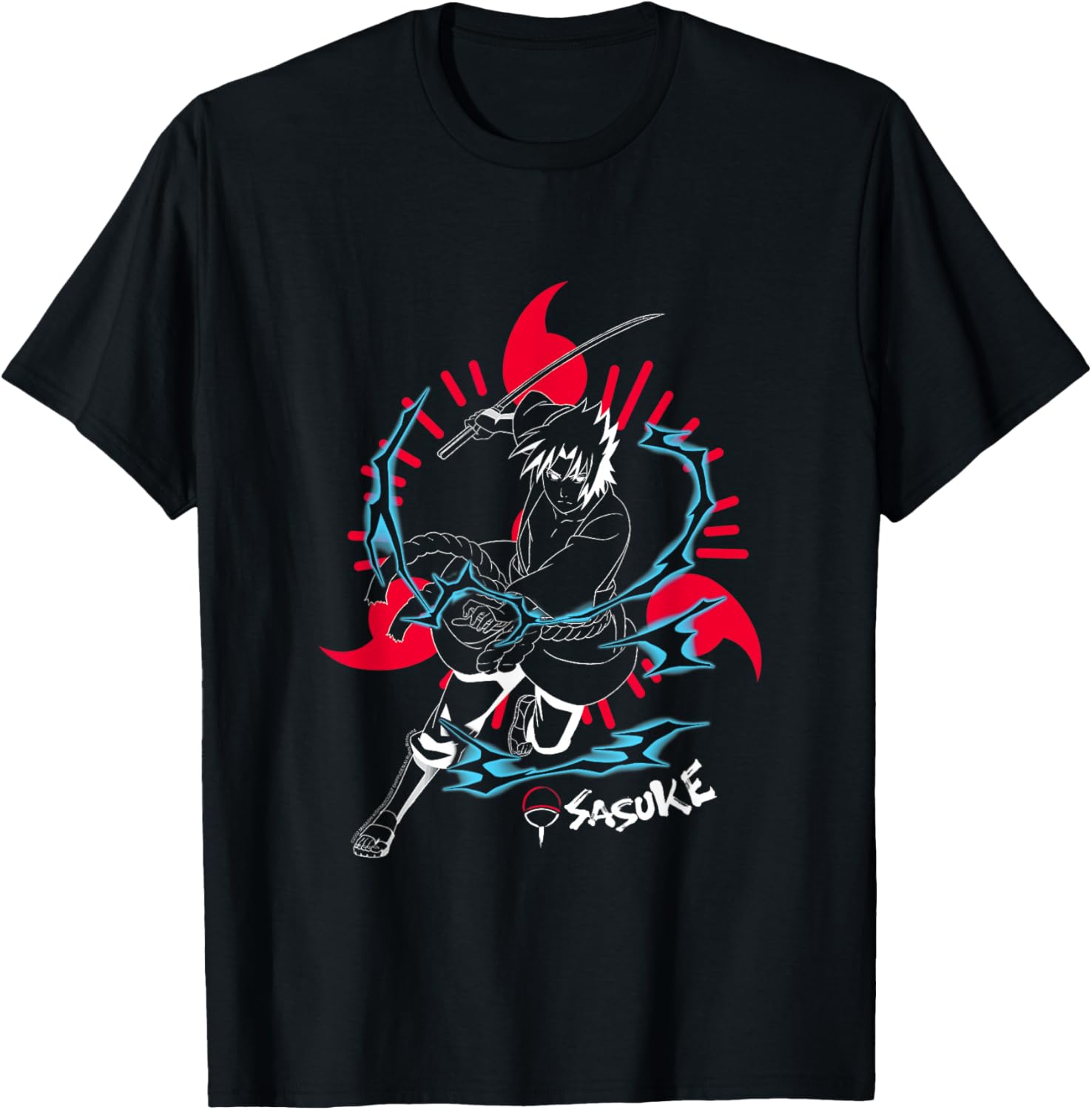 Naruto Shippuden Sasuke Inverted with Sharingan Anime