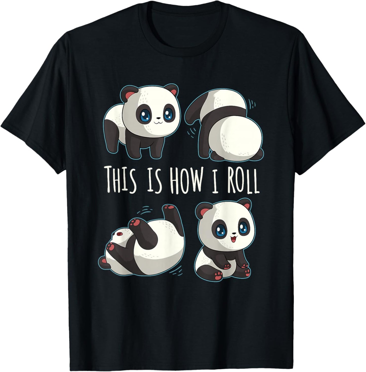Cute Panda Shirts for Girls Little Bear Panda Gifts