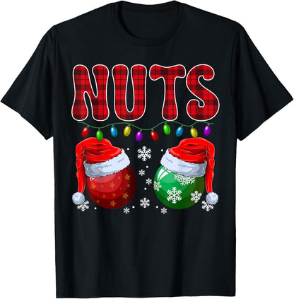 Chest Nuts Matching Chestnuts Funny Christmas Couples Xmas