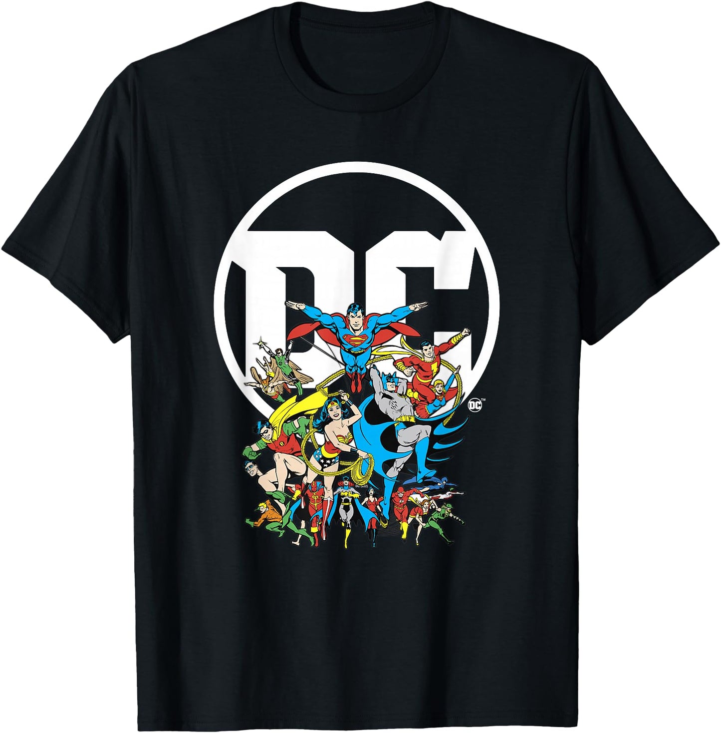 DC Comics Character Group Logo Poster