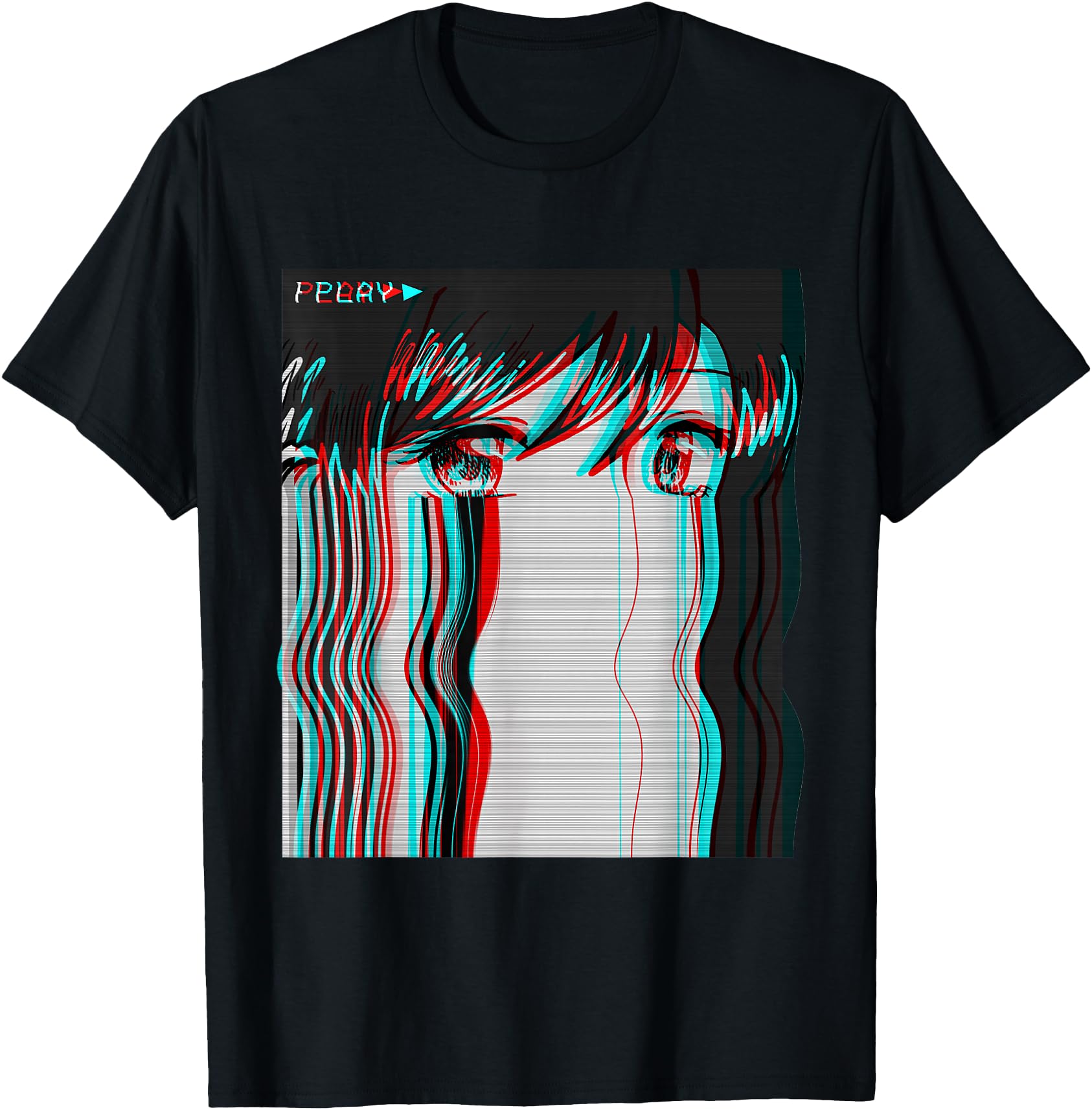 Vaporwave Aesthetic Sad Anime Girl Retro Eboy Egirl Harajuku