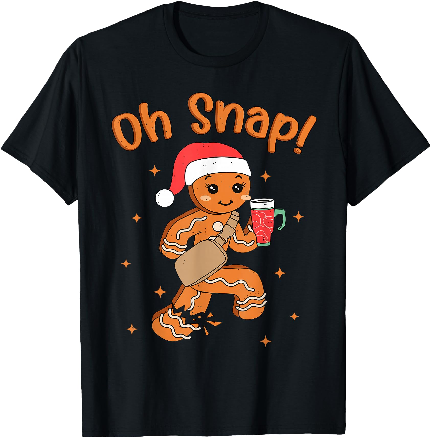 Oh Snap Gingerbread Man for Women Boys Girls Christmas