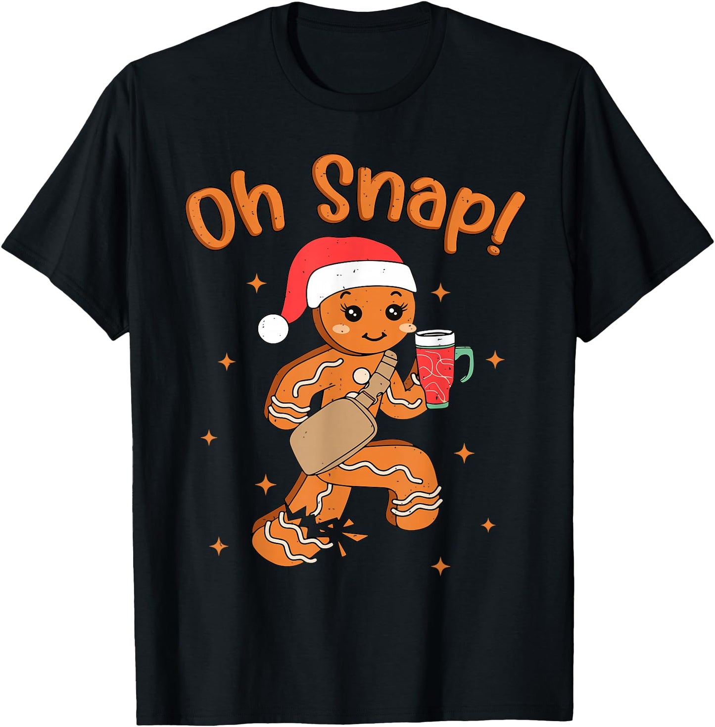 Oh Snap Gingerbread Man for Women Boys Girls Christmas