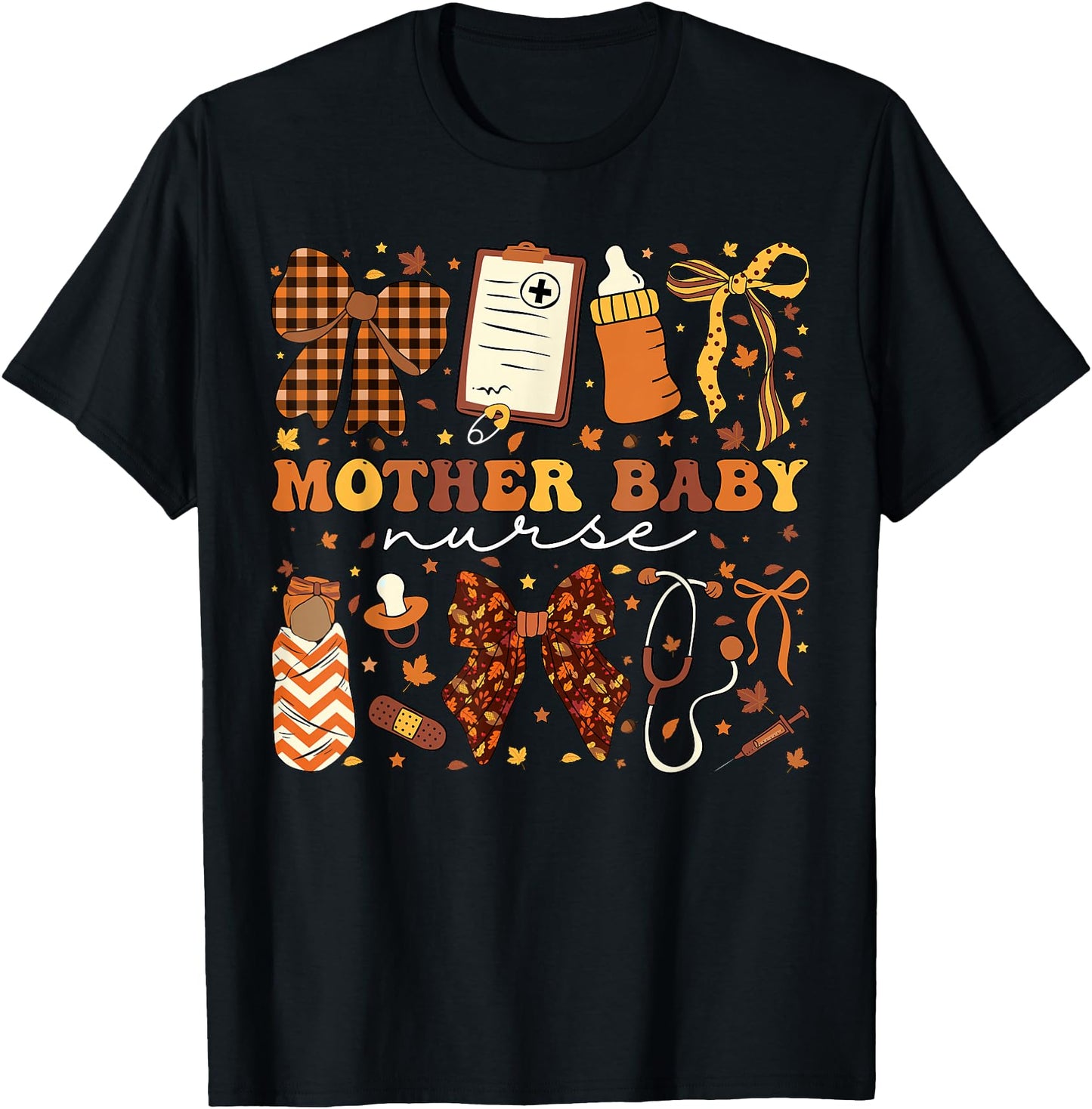 Postpartum Fall Coquette Mother Baby Nurse Thanksgiving
