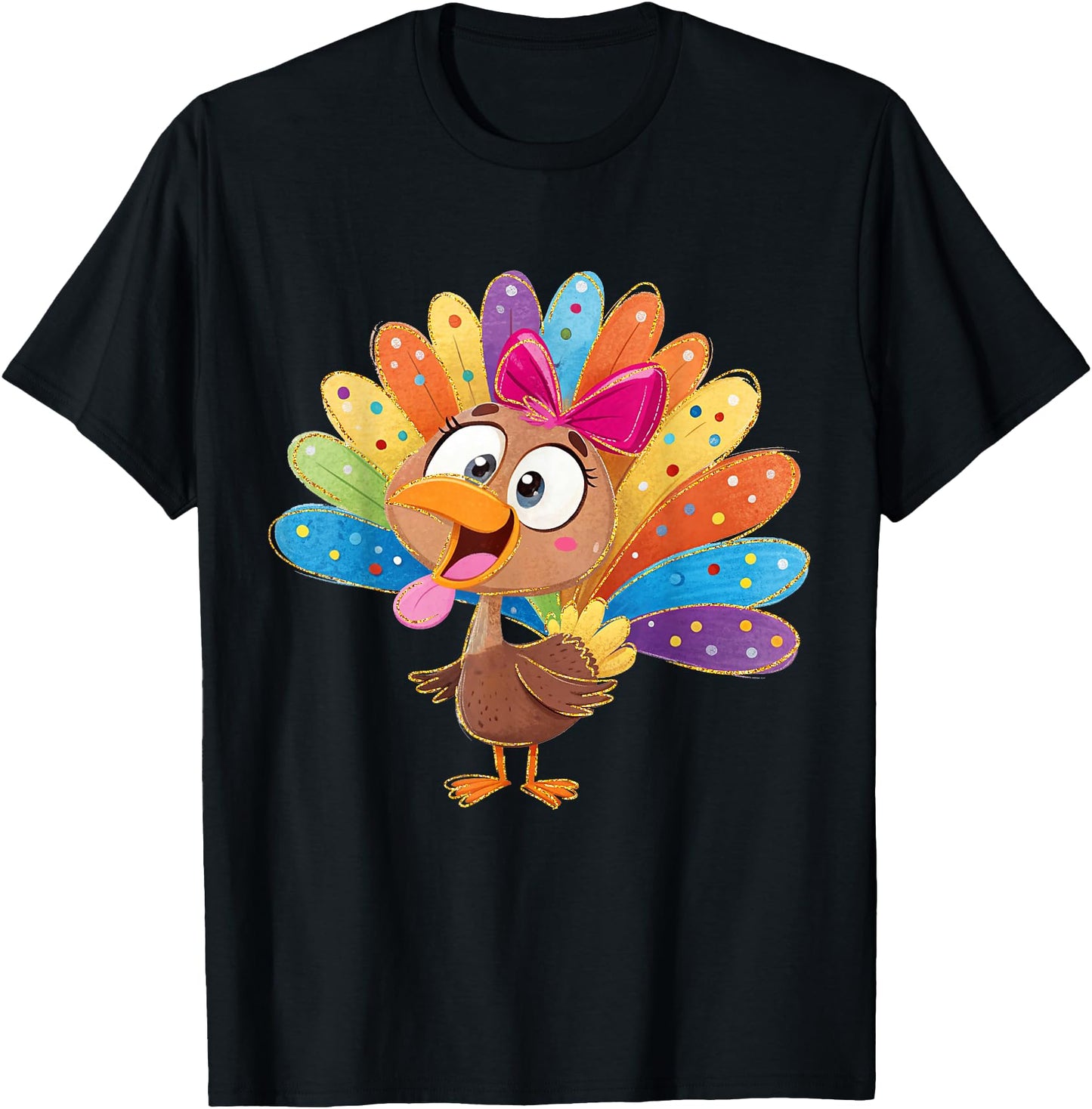 Coquette Turkey Thanksgiving Autumn Fall Thankful Girls