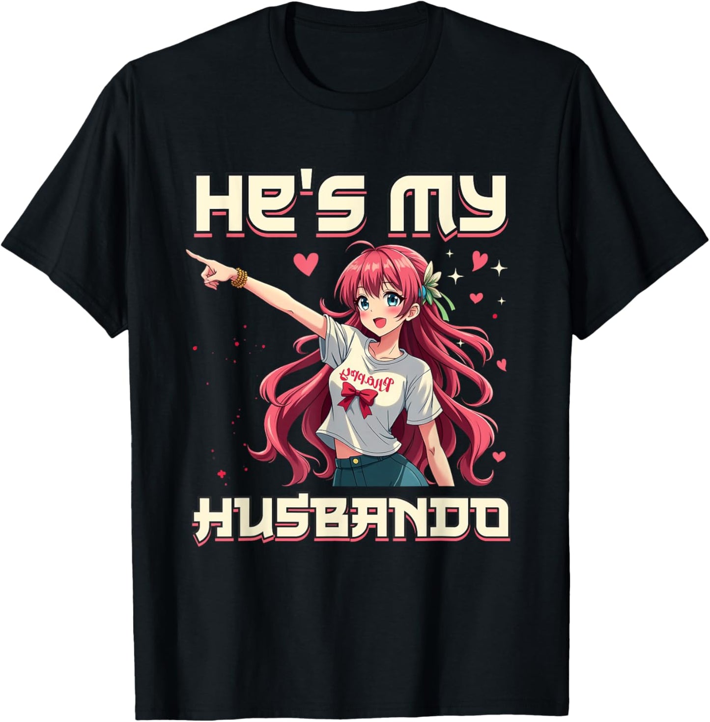 He's My Husbando She's My Waifu Anime Couples Matching